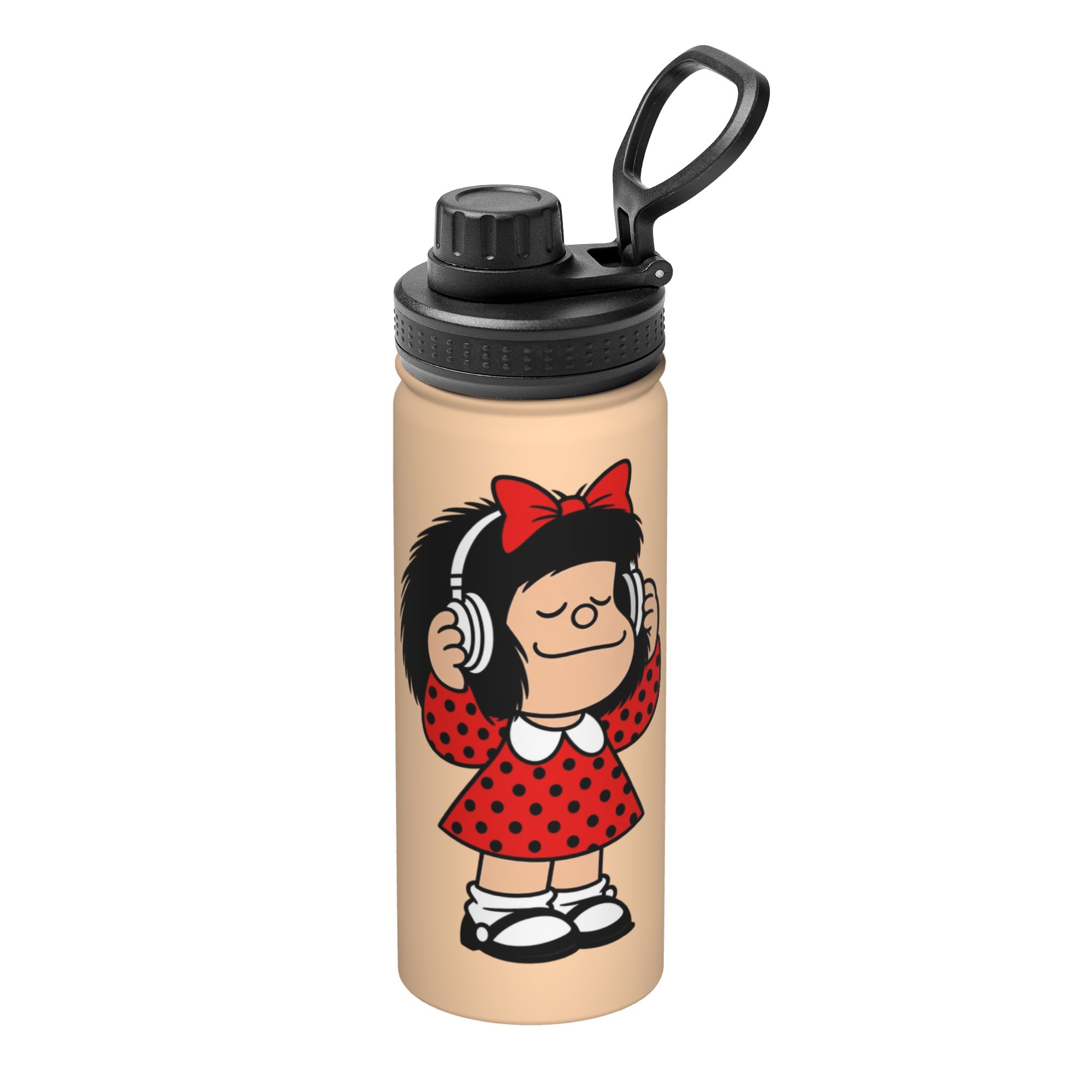 Sports Water Bottle Insulated - Термокружка-бутылка для воды Cartoon M-Mafaldas 18OZ,