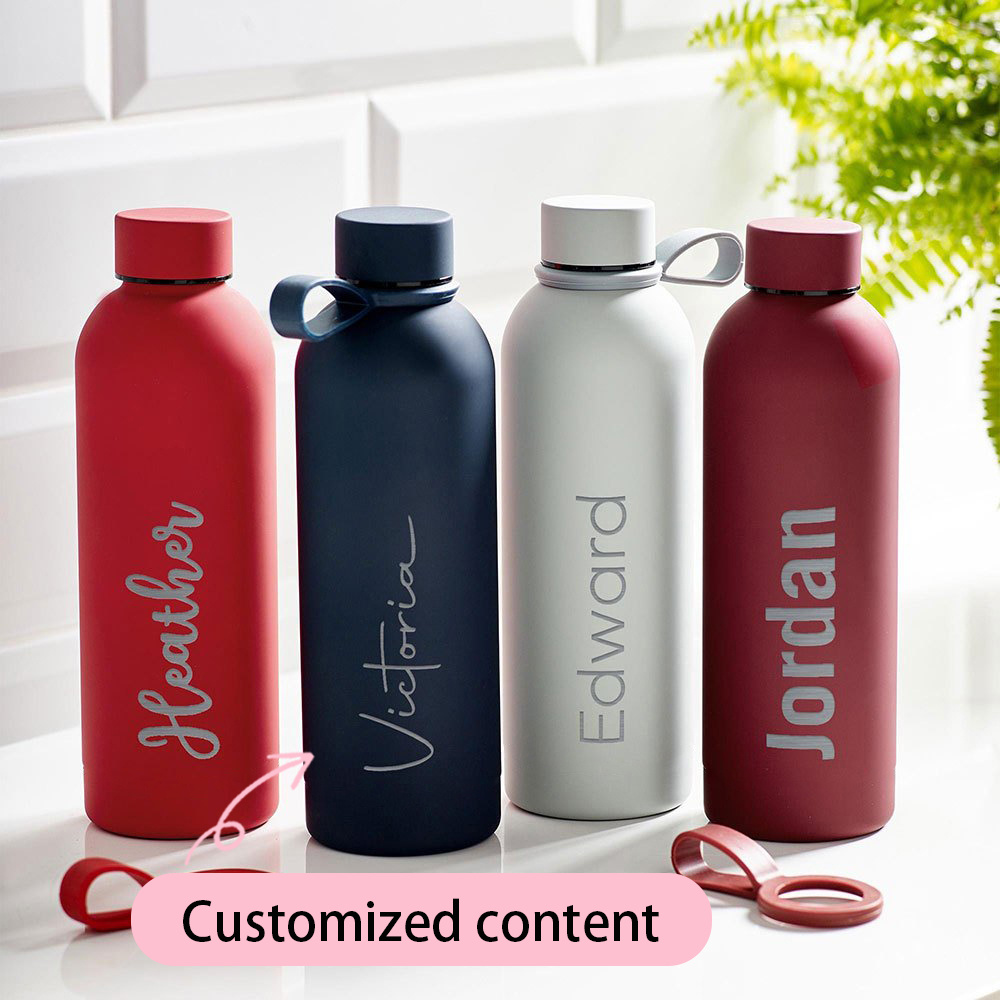 Sports Water Bottle Insulated - Персонализированная бутылка для воды из нержавеющей