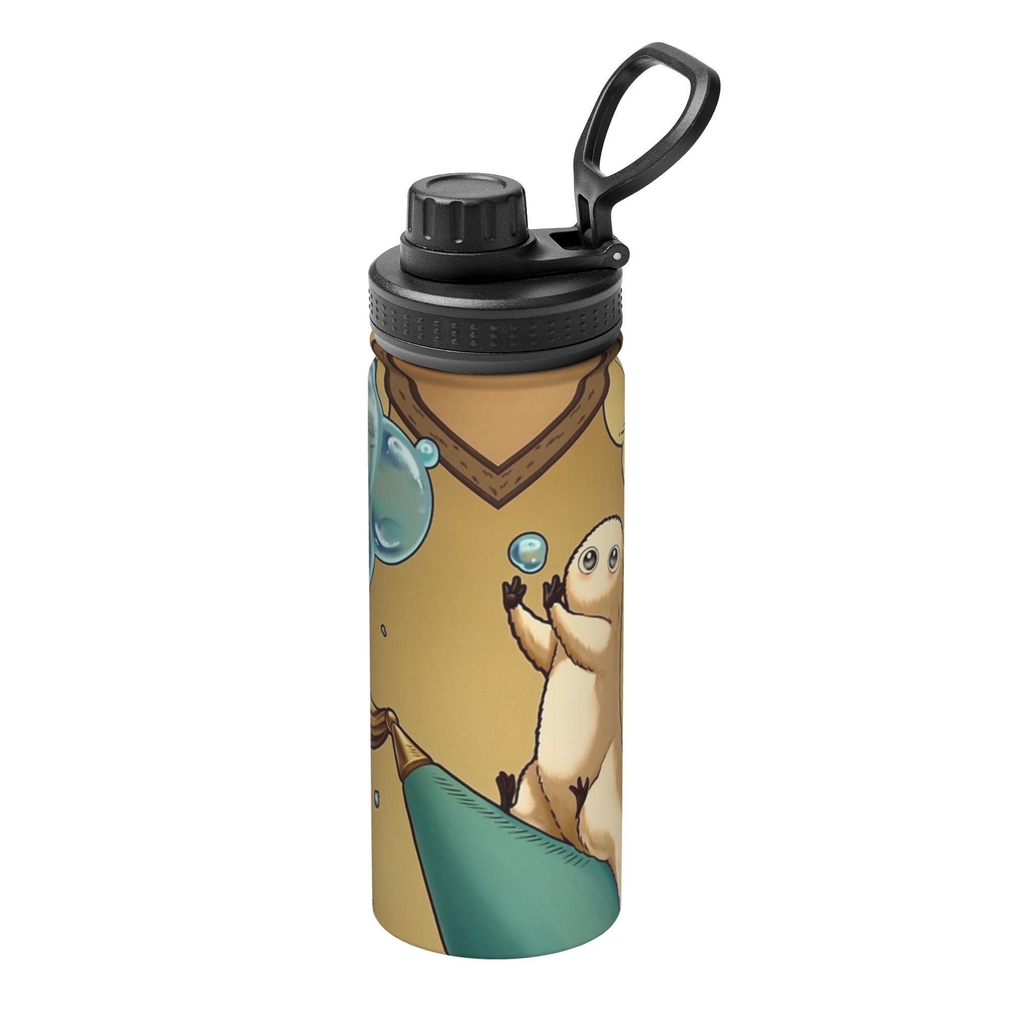 Sports Water Bottle Insulated - Термокружка Brushbuddy Witch Hat Atelier Anime