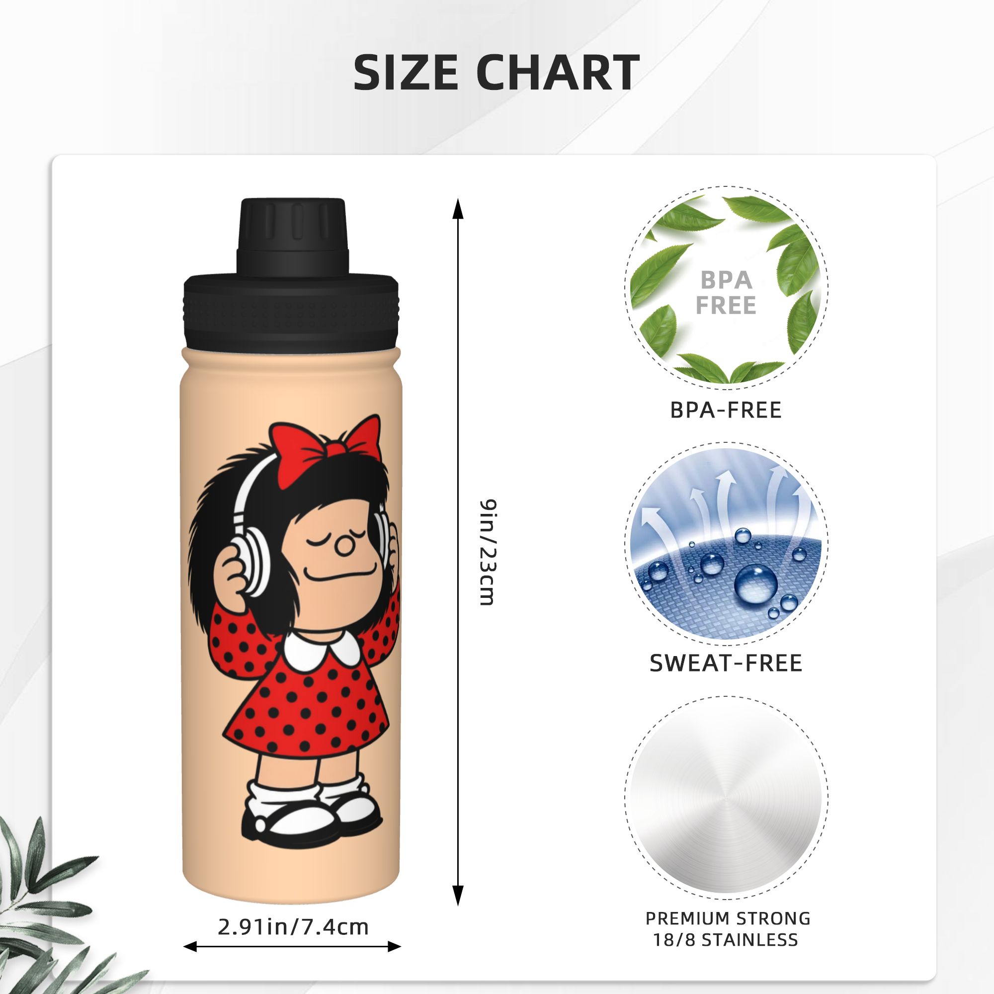 Термокружка-бутылка для воды C – обзор и цена Sports Water Bottle Insulated