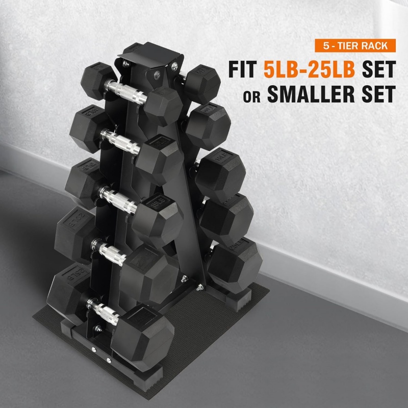 Набор гексагональных гантелей  – обзор и цена Dumbbell Set