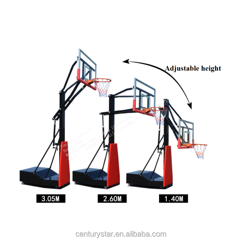 Баскетбольная стойка из стекло – обзор и цена Basketball Hoop