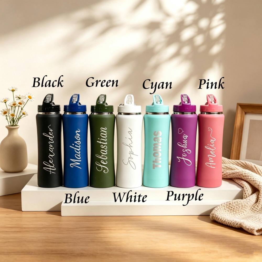 1. Персонализированная бутылка – обзор и цена Sports Water Bottle Insulated