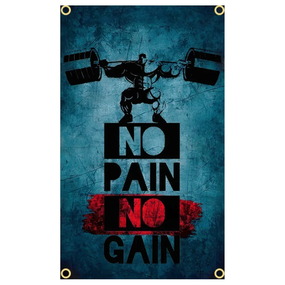 Флаг тренажерного зала, знаки  – обзор и цена Sports Equipment Poster