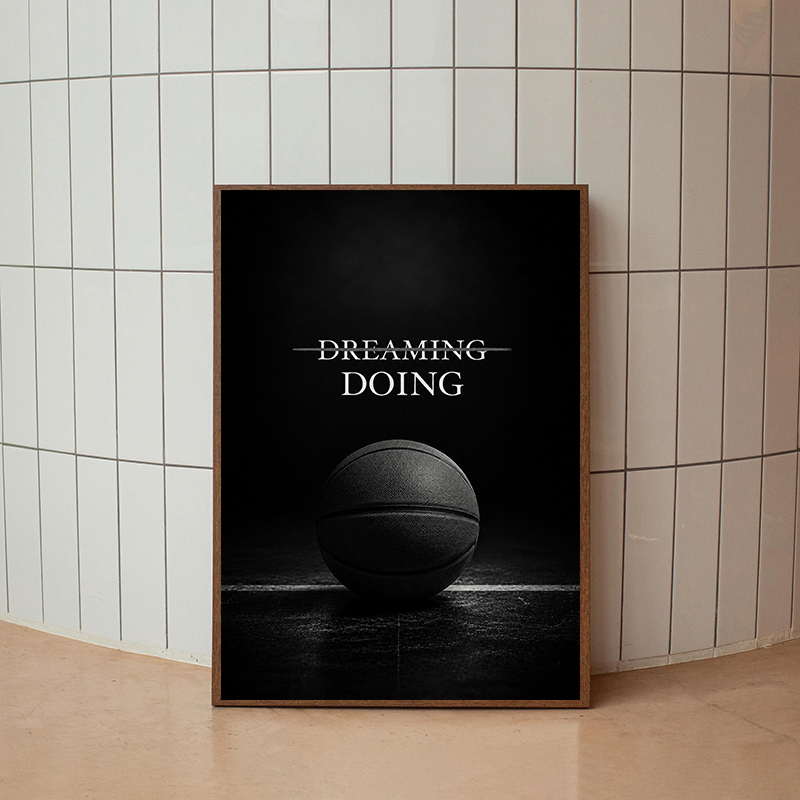 Современный мотивационный пост – обзор и цена Sports Equipment Poster